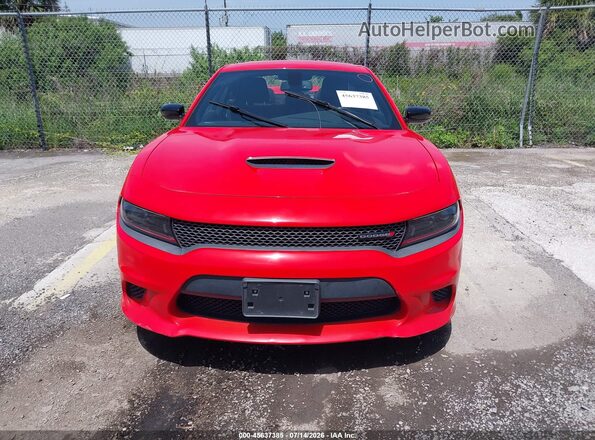 2C3CDXCT9PH604544 2023 DODGE CHARGER Orange Widok zestawu wskaźników