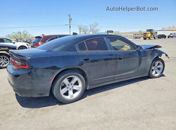 2C3CDXCTXGH188651 2016 DODGE CHARGER Черный Задняя правая четверть