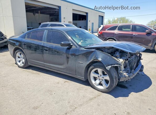 2C3CDXCTXGH188651 2016 DODGE CHARGER Черный Передняя правая четверть