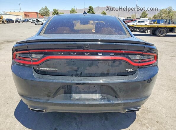 2C3CDXCTXGH188651 2016 DODGE CHARGER Черный Вид сзади