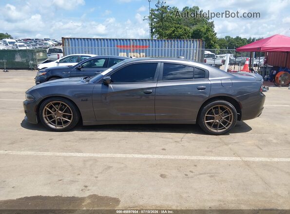 2C3CDXCTXGH302289 2016 DODGE CHARGER Gray Սալոնի 360 աստիճան տեսք