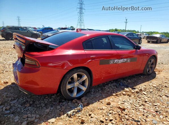 2C3CDXCTXHH634847 2017 DODGE CHARGER Red Հետևի աջ
