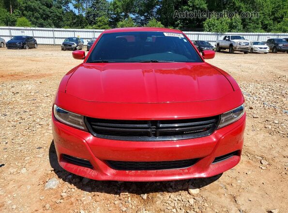 2C3CDXCTXHH634847 2017 DODGE CHARGER Red Դիմացի տեսք