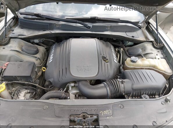 2C3CDXCTXJH162400 2018 DODGE CHARGER Серый Вид сзади