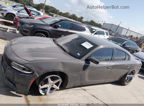 2C3CDXCTXJH162400 2018 DODGE CHARGER Серый Панорамный вид салона 360°