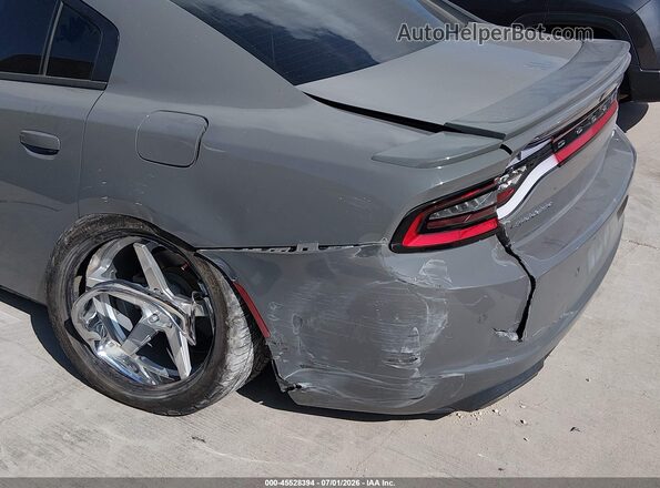 2C3CDXCTXJH162400 2018 DODGE CHARGER Серый Вид спереди