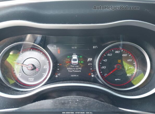 2C3CDXCTXJH186809 2018 DODGE CHARGER White Widok tylnych siedzeń