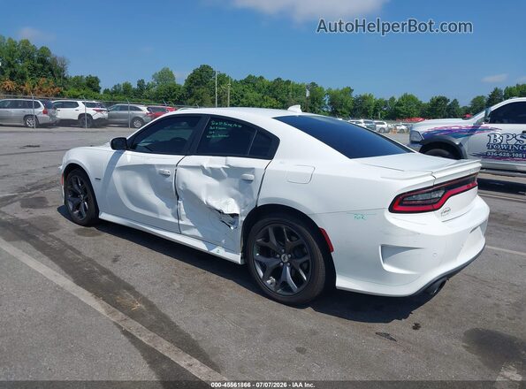 2C3CDXCTXJH186809 2018 DODGE CHARGER White Tył lewy