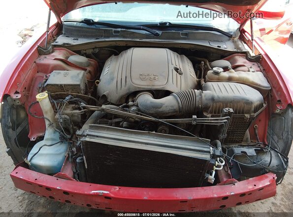 2C3CDXCTXJH209876 2018 DODGE CHARGER Red Vista trasera