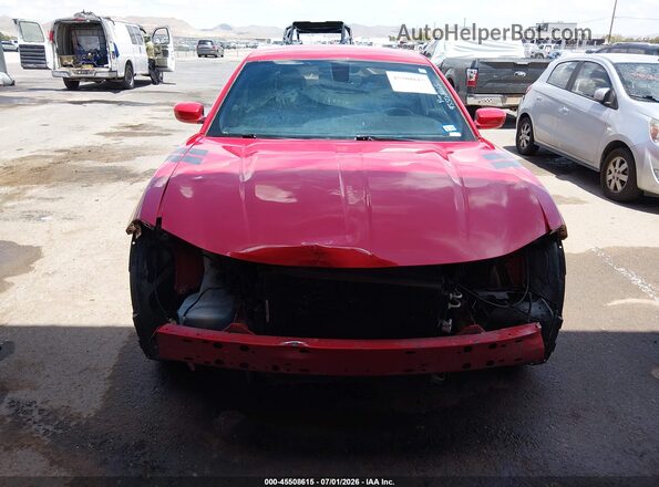 2C3CDXCTXJH209876 2018 DODGE CHARGER Red Vista interior trasera