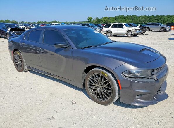 2C3CDXCTXLH133496 2020 DODGE CHARGER Серый Передняя правая четверть