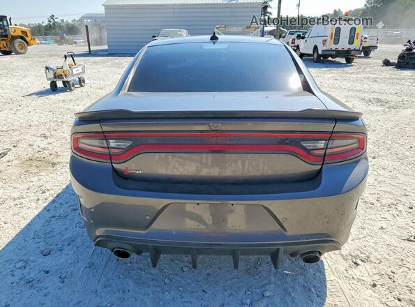 2C3CDXCTXLH133496 2020 DODGE CHARGER Серый Вид сзади