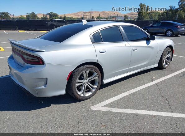 2C3CDXCTXLH188451 2020 DODGE CHARGER Silver Rear right