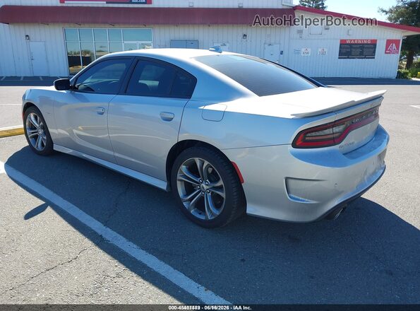 2C3CDXCTXLH188451 2020 DODGE CHARGER Silver Rear left