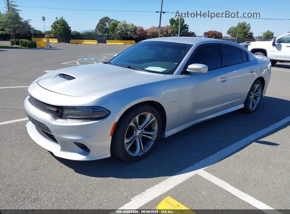 2C3CDXCTXLH188451 2020 DODGE CHARGER Silver Front left