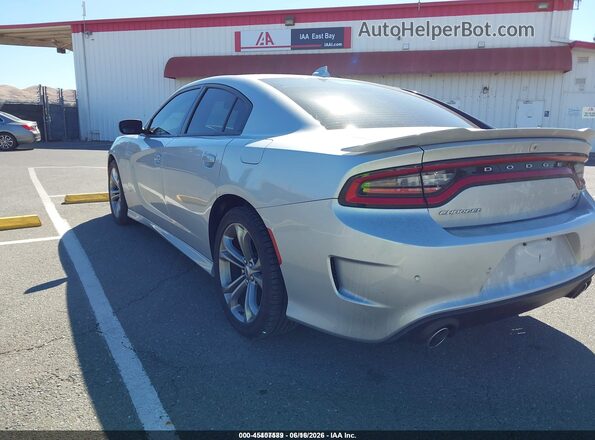2C3CDXCTXLH188451 2020 DODGE CHARGER Silver Front view