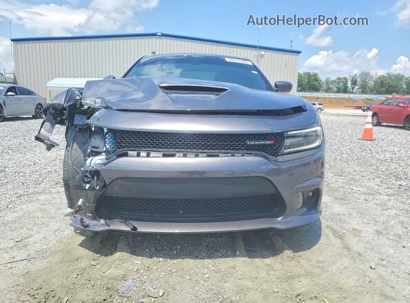 2C3CDXCTXLH200307 2020 DODGE CHARGER Серый Вид спереди