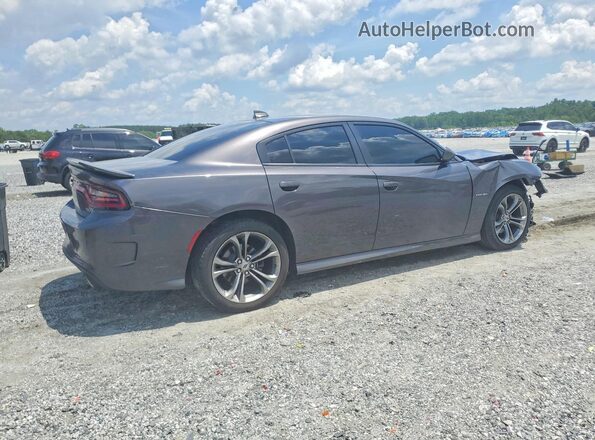 2C3CDXCTXLH200307 2020 DODGE CHARGER Серый Задняя правая четверть