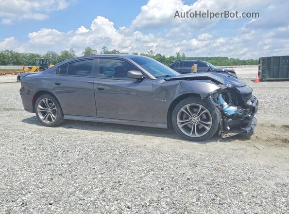 2C3CDXCTXLH200307 2020 DODGE CHARGER Серый Передняя правая четверть
