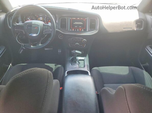 2C3CDXCTXLH200307 2020 DODGE CHARGER Серый Вид панели приборов