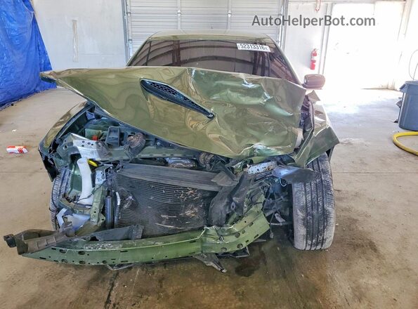 2C3CDXCTXMH656230 2021 DODGE CHARGER Green Դիմացի տեսք