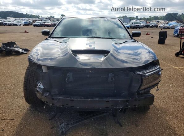 2C3CDXCTXPH598253 2023 DODGE CHARGER Черный Вид спереди