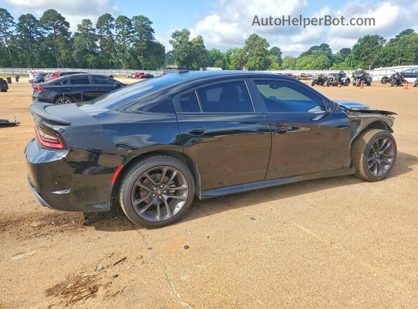 2C3CDXCTXPH598253 2023 DODGE CHARGER Черный Задняя правая четверть