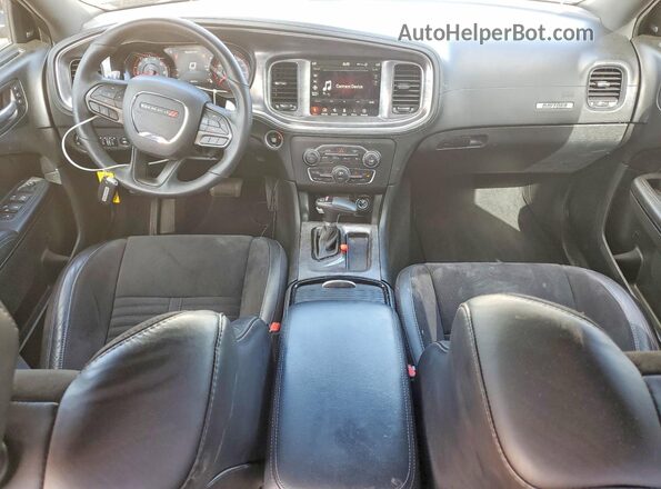 2C3CDXCTXPH598253 2023 DODGE CHARGER Черный Вид панели приборов