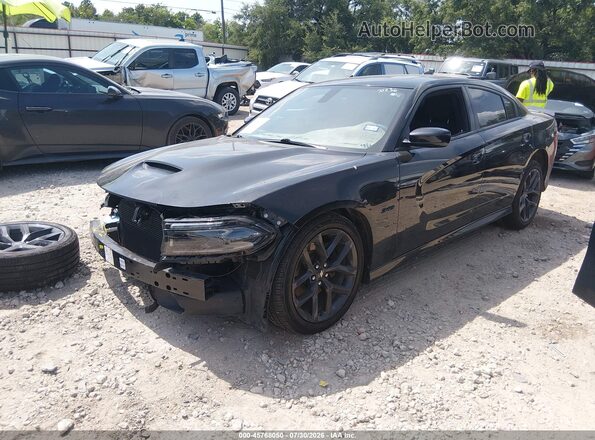 2C3CDXCTXPH700196 2023 DODGE CHARGER Black Front left