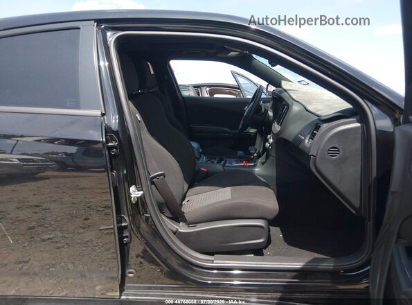 2C3CDXCTXPH700196 2023 DODGE CHARGER Black Front interior view