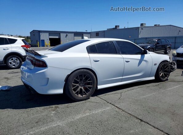2C3CDXEJ0JH188323 2018 DODGE CHARGER White Rear right