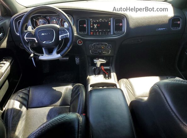 2C3CDXEJ0JH188323 2018 DODGE CHARGER White Dashboard view