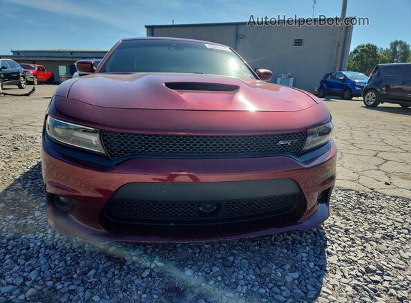 2C3CDXEJ2JH171135 2018 DODGE CHARGER Red Front view