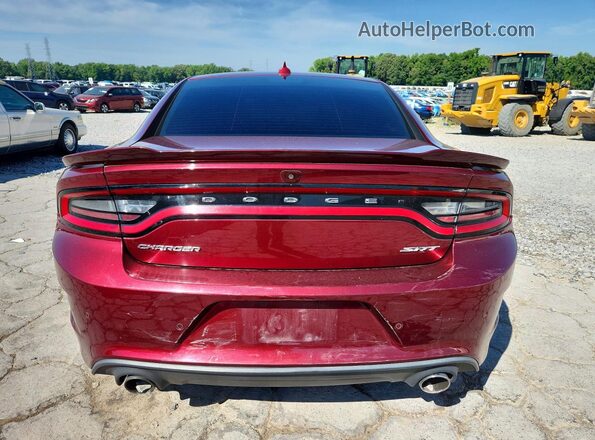 2C3CDXEJ2JH171135 2018 DODGE CHARGER Red Rear view