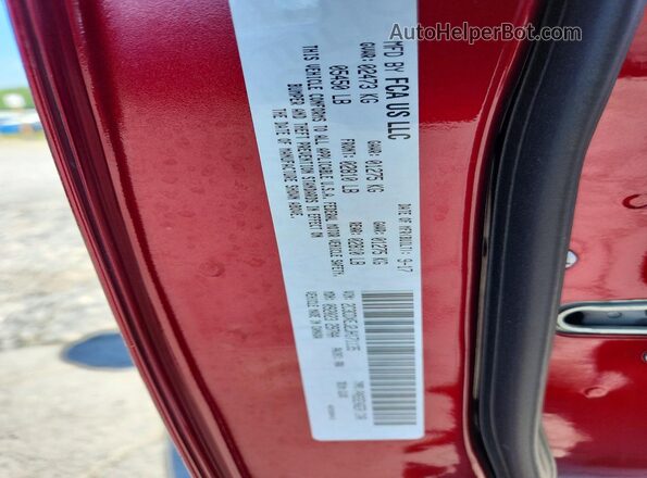2C3CDXEJ2JH171135 2018 DODGE CHARGER Red Engine compartment view