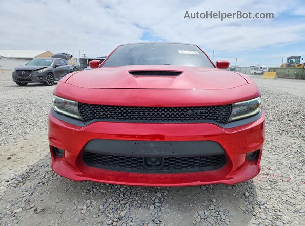 2C3CDXEJ9HH521077 2017 DODGE CHARGER Red წინა ხედი