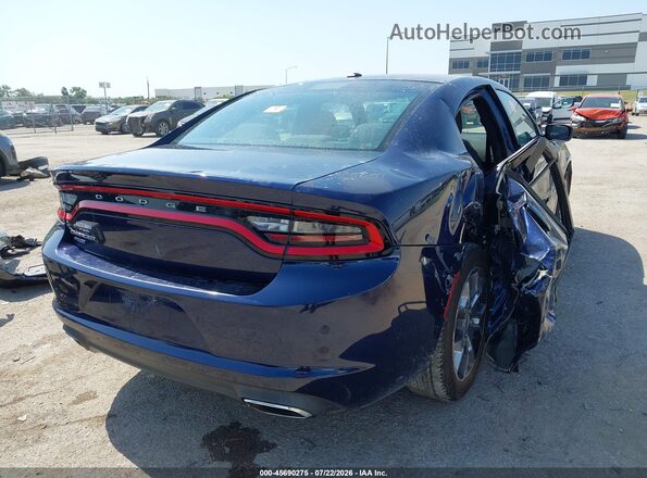 2C3CDXFG2GH141189 2016 DODGE CHARGER Blue Trasero derecho