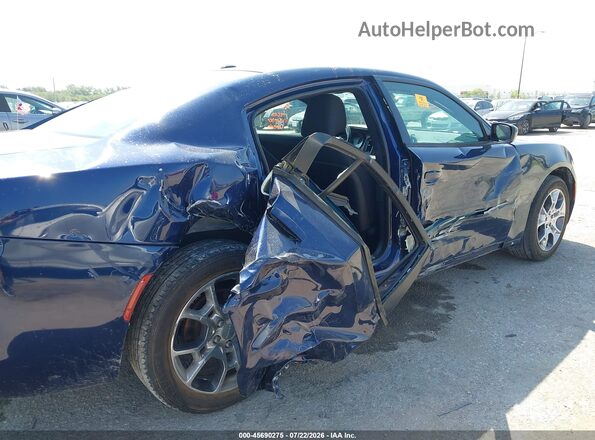 2C3CDXFG2GH141189 2016 DODGE CHARGER Blue Vista frontal