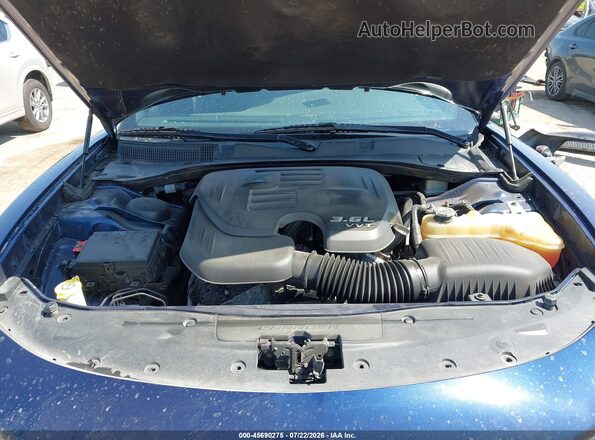 2C3CDXFG2GH141189 2016 DODGE CHARGER Blue Vista trasera