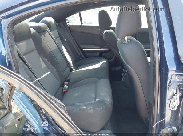 2C3CDXFG2GH141189 2016 DODGE CHARGER Blue Vista de la etiqueta del VIN