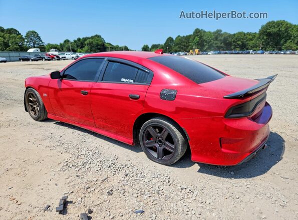 2C3CDXGJ0HH525838 2017 DODGE CHARGER Red Հետևի ձախ