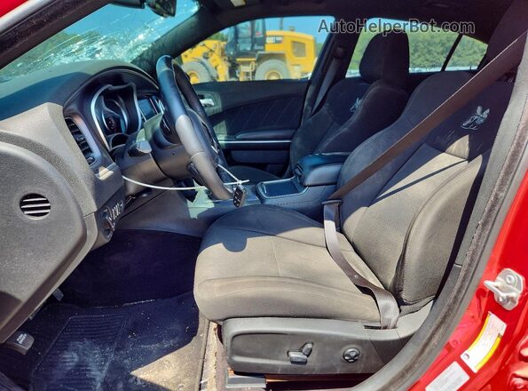 2C3CDXGJ0HH525838 2017 DODGE CHARGER Red Սալոնի դիմացի տեսք