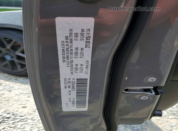 2C3CDXGJ0HH625115 2017 DODGE CHARGER Gray Widok komory silnika