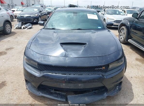 2C3CDXGJ0JH135912 2018 DODGE CHARGER Black Widok zestawu wskaźników
