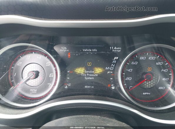 2C3CDXGJ0JH135912 2018 DODGE CHARGER Black Widok tylnych siedzeń