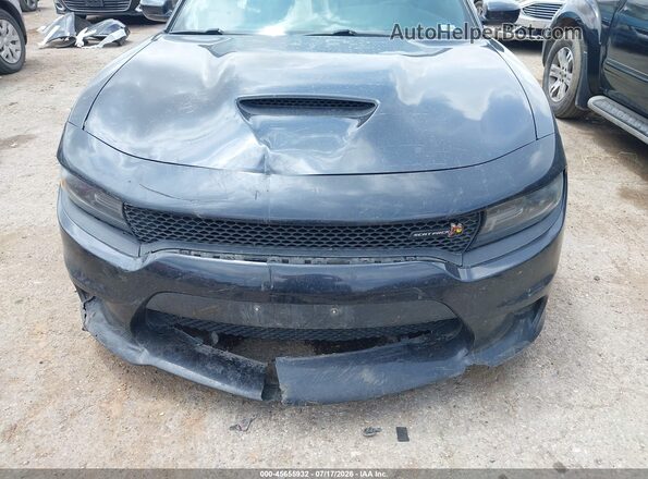 2C3CDXGJ0JH135912 2018 DODGE CHARGER Black Widok z przodu