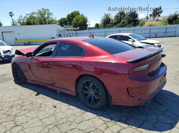 2C3CDXGJ0KH668103 2019 DODGE CHARGER Red Հետևի ձախ