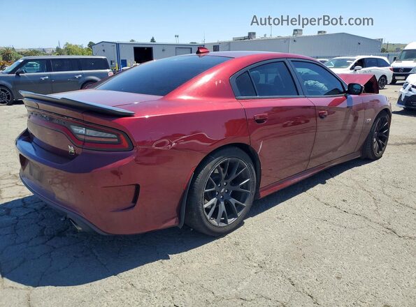 2C3CDXGJ0KH668103 2019 DODGE CHARGER Red Հետևի աջ