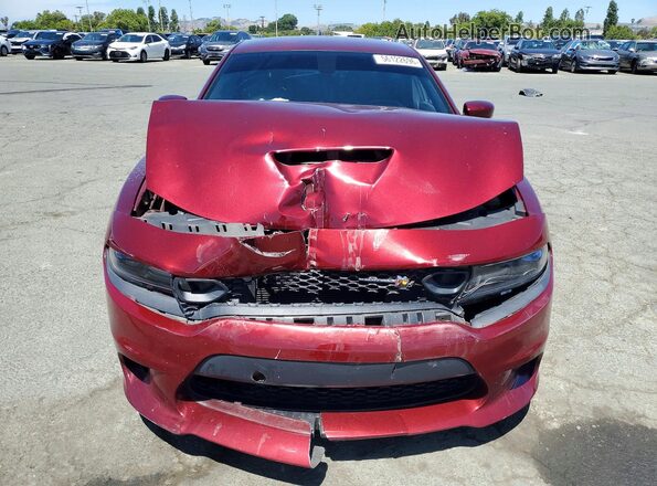 2C3CDXGJ0KH668103 2019 DODGE CHARGER Red Դիմացի տեսք