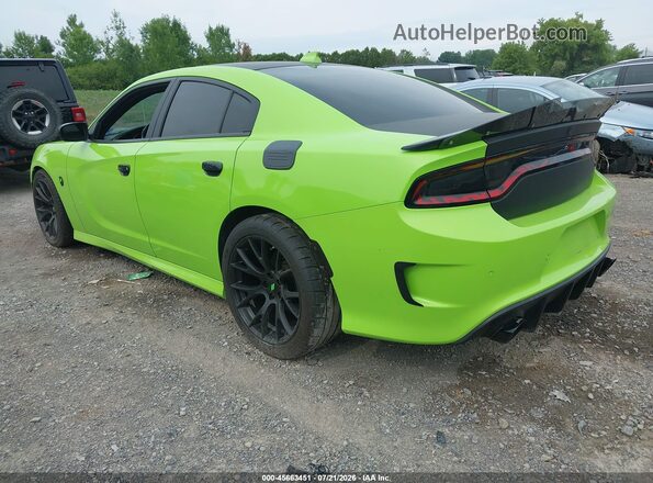2C3CDXGJ0KH673981 2019 DODGE CHARGER Зеленый Задняя левая четверть